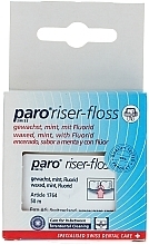 Waxed Dental Floss with Mint & Fluoride - Paro Swiss Riser Floss — photo N2