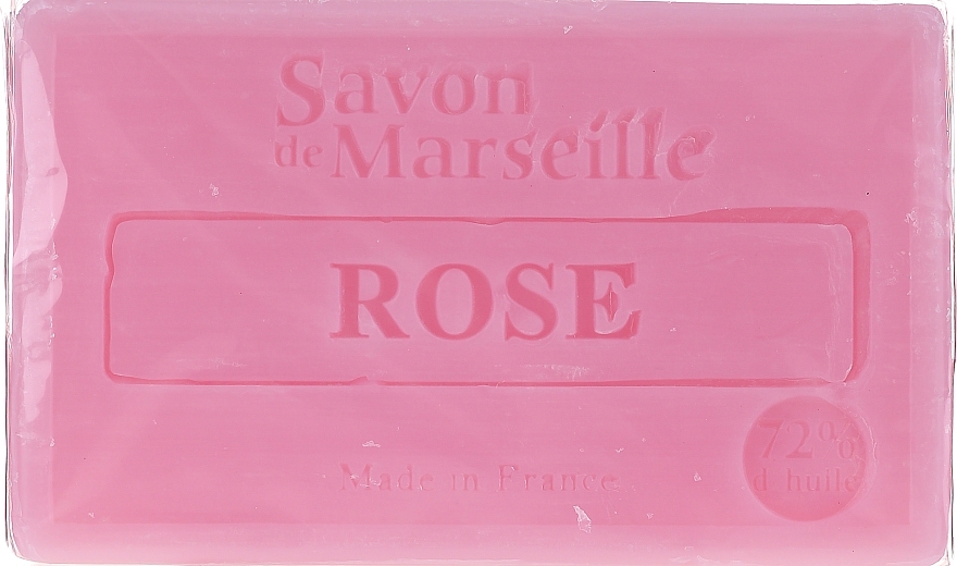 Natural Soap "Rose" - Le Chatelard 1802 Soap Rose  — photo N1