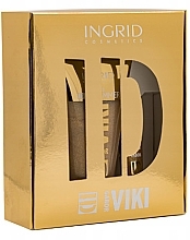 Set - Ingrid Cosmetics x Viki Gabor ID Golden Set 2 (b/lot/150ml + lip/gel/15ml) — photo N2