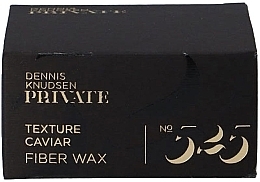 Fragrances, Perfumes, Cosmetics Hair Styling Wax - Dennis Knudsen Private 525 Texture Caviar Fiber Wax