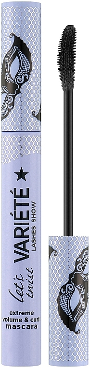 Mascara - Eveline Cosmetics Variete Lashes Show Let's Twist Curling and Volumizing Mascara — photo N1