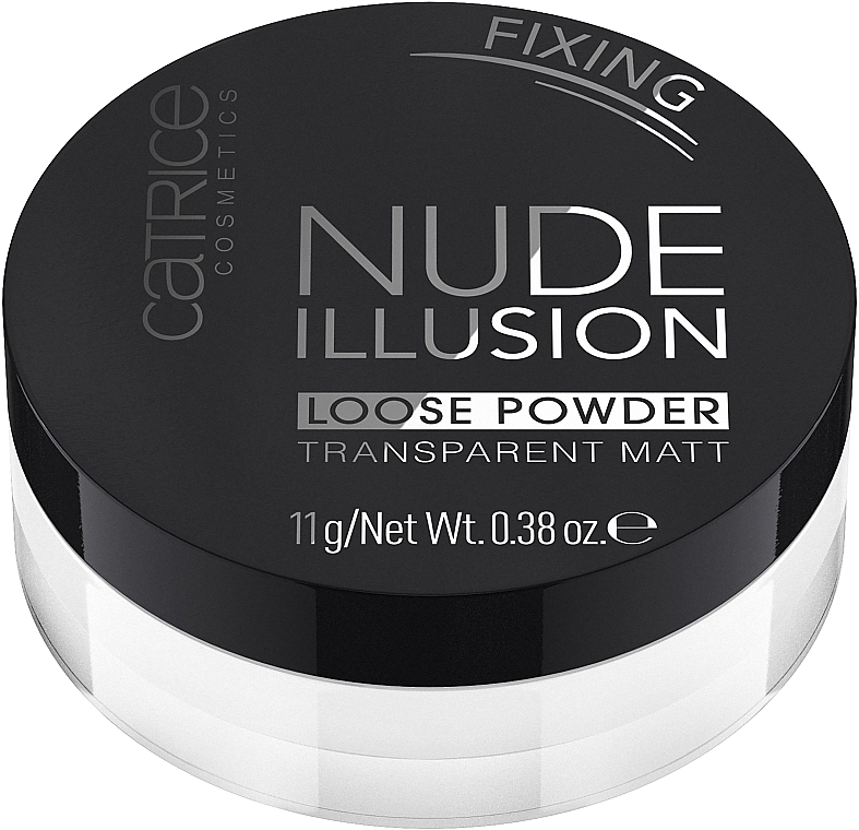 Transparent Mattifying Powder - Catrice Nude Illusion Loose Powder — photo N2