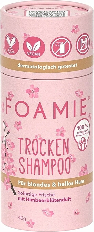 Blonde Dry Shampoo - Foamie Dry Shampoo Berry Blossom — photo N8