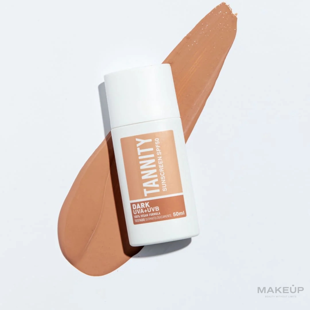 Tinted Sunscreen - Tannity Sunscreen SPF50 — photo Dark