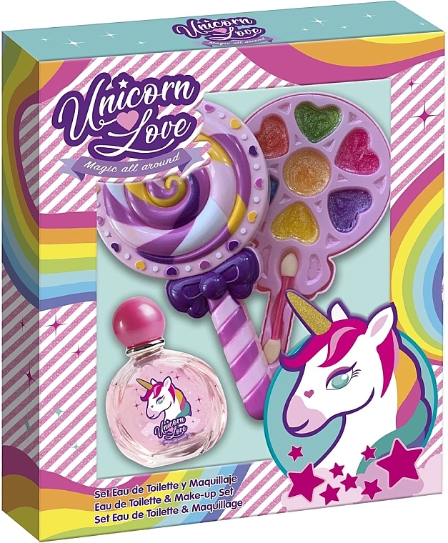 セット - Lorenay Unicorn Love Gift Set (edt/50ml + eyeshadow palette) — photo N1