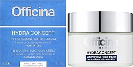 Moisturizing Night Face Cream - Helia-D Officina Hydra Concept Moisturizing Night Cream — photo N2