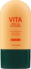 Fragrances, Perfumes, Cosmetics Facial Sun Gel SPF 50+ - The Yeon Vita Fresh Gel Sunscreen SPF50+