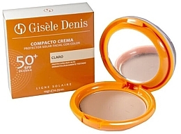 Liquid Face Cream - Gisele Denis Compact Facial Sunscreen Cream Spf50 + Light Tone — photo N1