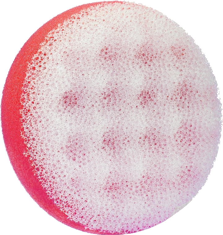 Round Shower Sponge, Red - Cari — photo N1