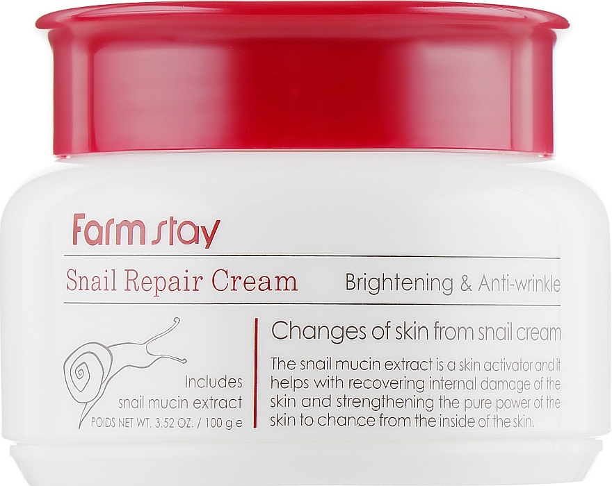 Repairing Snail Extract Cream - FarmStay Snail Repair Cream — photo N15