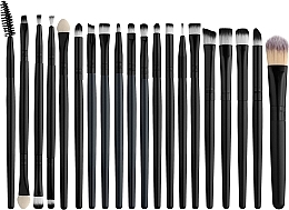 Makeup Brush Set CS-201, black - Cosmo Shop — photo N3