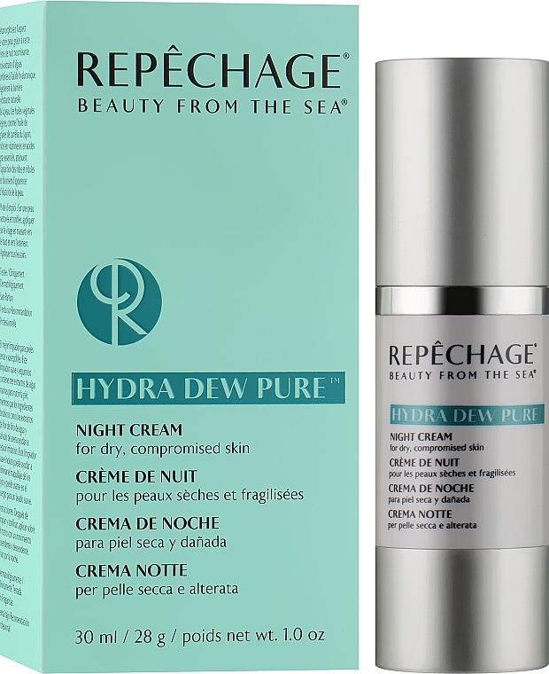 Night Face Cream - Repechage Hydra Dew Pure Night Cream — photo N13