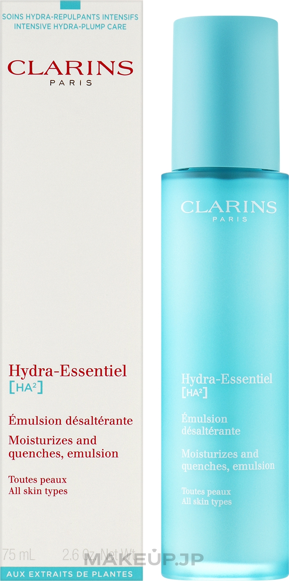 Moisturising & Softening Face Emulsion - Clarins Hydra-Essentiel [HA?] Moisturizes And Quenches Emulsion — photo 75 ml
