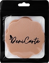 Fragrances, Perfumes, Cosmetics Fabric Breast Stickers, beige, 2 pcs - Deni Carte