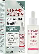 Fragrances, Perfumes, Cosmetics Nourishing Face Serum - Cera Di Cupra Collagen & Vitamin Serum