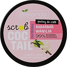 Rabarbar and Vanilla Moisturising Body Scrub - Bielenda Scrub Coctail Rabarbar & Vanilla — photo N1