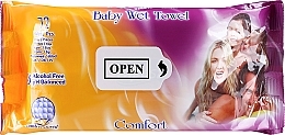 Baby Wet Wipes 'Comfort', 72 pcs. - Wipest Safe & Healthy Wet Towel — photo N2