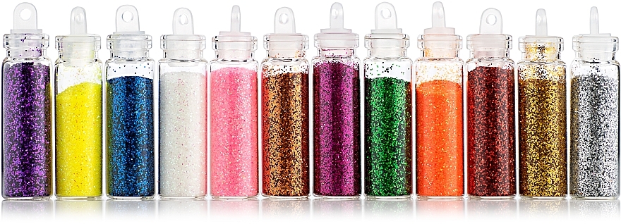 Nail Glitter, multicolor - Avenir Cosmetics — photo N5