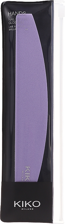 Straightening and Polishing Natural Nail File - Kiko Milano Nail File 104 Glossing Buffer — photo N12