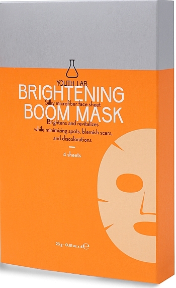 Brightening Face Mask - Youth Lab. Brightening Boom Mask — photo N1