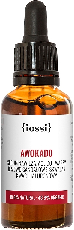 Avocado Oil Moisturizing Face Serum - Iossi Serum For Face  — photo N1