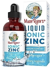 Fragrances, Perfumes, Cosmetics Unflavoured Liquid Drops with Ionized Zinc - MaryRuth Organic Ionic Zinc Liquid Drops