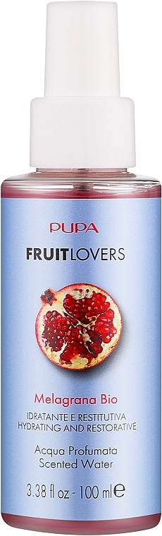 Pomegranate Body Spray - Pupa Fruit Lovers Melagrana Bio Acqua Profumata Scented Water — photo N1