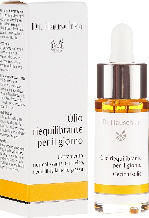 Face Oil with Dropper - Dr. Hauschka Clarifying Day Oil — photo N1