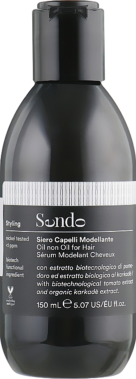 Volume & Curl Defining Oil - Sendo Styling Oil Non Oil — photo N4