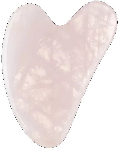 Gua Sha Scraper, pink jade - Palsar7 Rose Quartz Guasha Massage Plate — photo N2