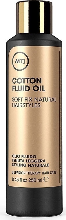 Hair Styling Fluid - MTJ Cosmetics Superior Therapy Cotton Fluid Oil — photo 250 ml