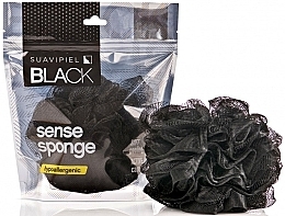 Fragrances, Perfumes, Cosmetics Bath Sponge - Suavipiel Black Men Sense Sponge