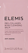 Fragrances, Perfumes, Cosmetics Face Cleansing Balm - Elemis Pro-Collagen Rose Cleansing Balm (sample)