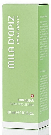 Face Cleansing Serum - Mila D' Opiz Skin Clear Purifying Serum — photo N2