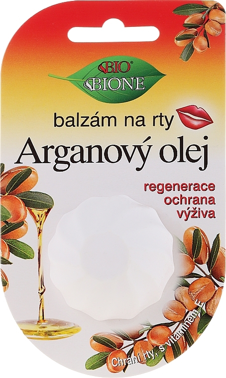 Argan Oil Lip Balm - Bione Cosmetics Argan Oil Vitamin E Lip Balm — photo N1