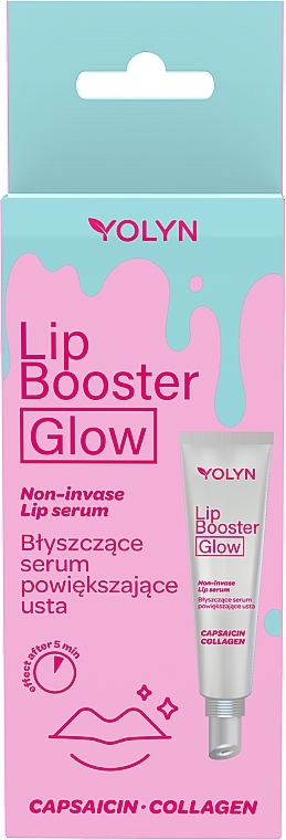 Lip Plumping Serum - Yolyn Lip Booster Glow — photo N1