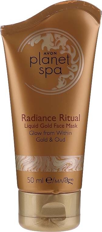 Face Mask - Avon Planet Spa Radiance Ritual Liquid Gold Face Mask — photo N1