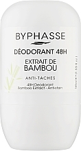 Roll-On Deodorant 'Bamboo Extract' - Byphasse 48h Deodorant Bamboo Extract — photo N1