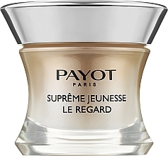 Fragrances, Perfumes, Cosmetics Eye Cream - Payot Supreme Jeunesse Regard Total Youth Eye Care