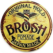 Fragrances, Perfumes, Cosmetics Hair Styling Pomade - Brosh Original Hold Pomade