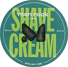 Shaving Cream - Men Rock London Sicilian Lime Shave Cream — photo N1