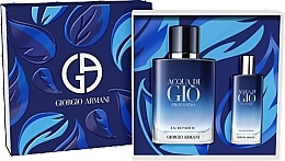 Fragrances, Perfumes, Cosmetics Giorgio Armani Acqua di Gio Profondo - Set (edp/100ml + edp/mini/15ml)