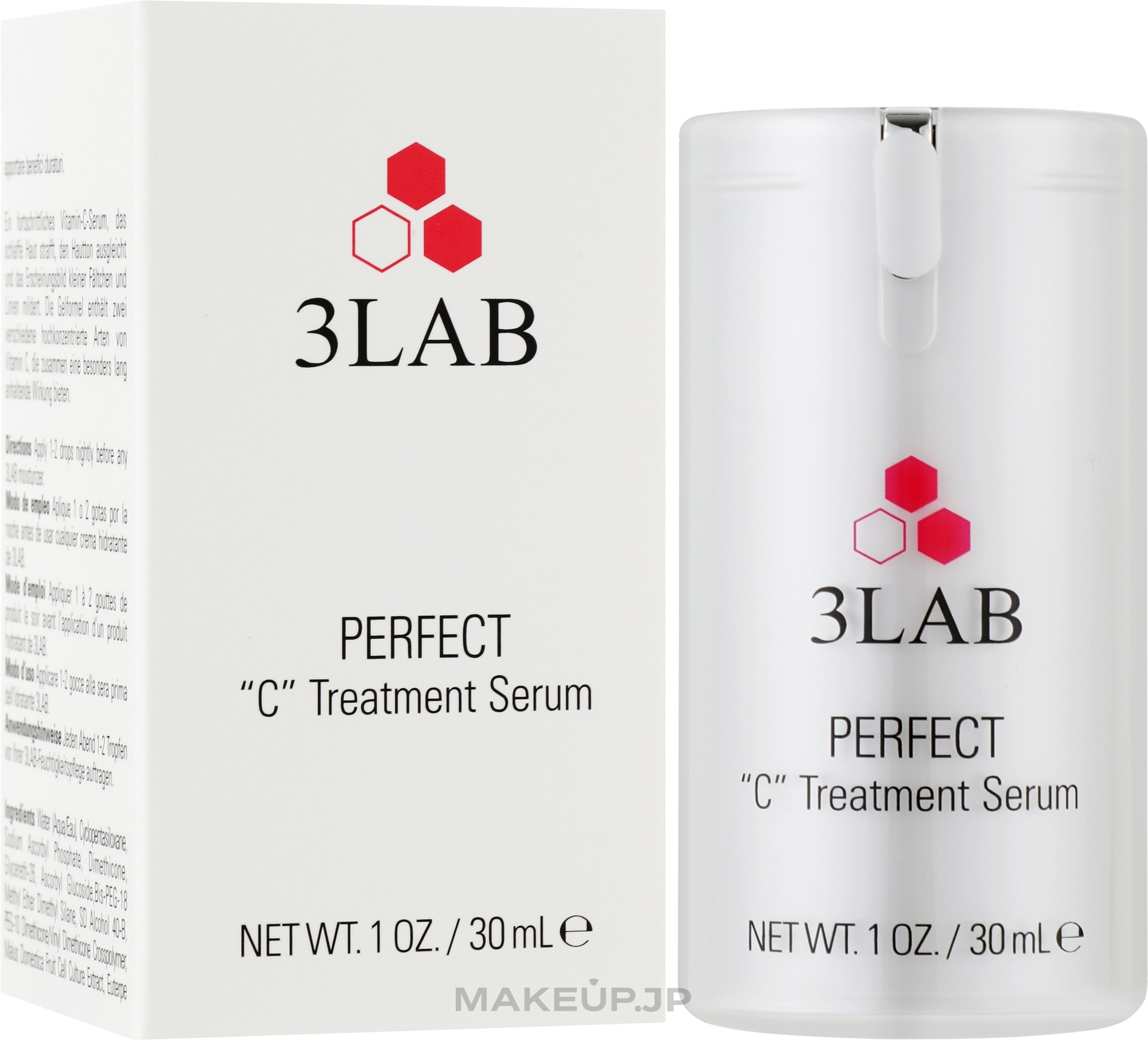 Vitamin C Face Serum - 3Lab Perfect C Treatment Serum — photo 30 ml