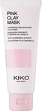 Moisturizing Soothing Chamomile & Pink Clay Face Mask - Kiko Milano Pink Clay Mask — photo N1