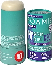 Deodorant Stick - Foamie Magnesium Active Deodorant 48h Fresh Scent — photo N1