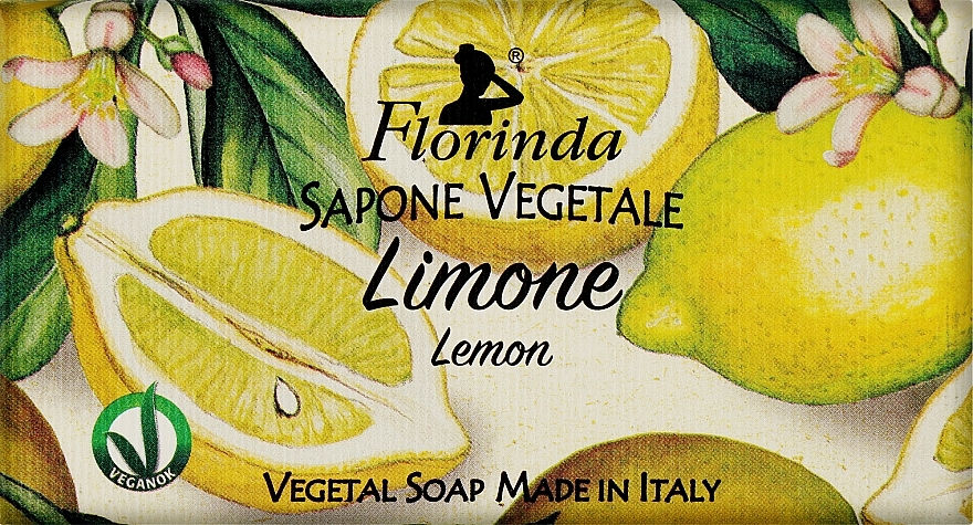 Natural Soap "Lemon" - Florinda Lemon Natural Soap — photo N1