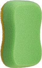 Fragrances, Perfumes, Cosmetics Anti-Cellulite Bath Sponge, yellow-green - LULA