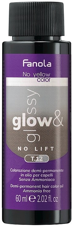 Oil Hair Color - Lamp No Yellow Glow & Glossy — photo N1