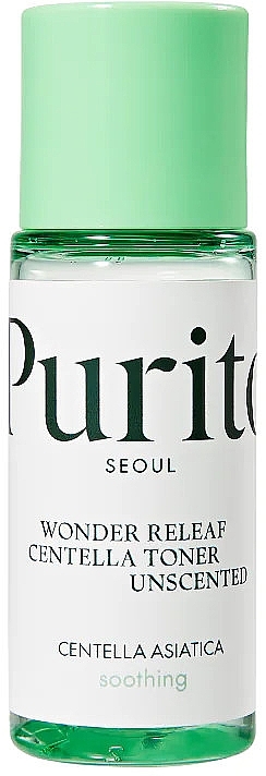 Centella Soothing Toner without Essential Oils - Purito Seoul Wonder Releaf Centella Toner Unscented Mini — photo N1