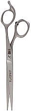 Future 7" Offset Satin Hairdressing Scissors, 17.78 cm - Witte — photo N1